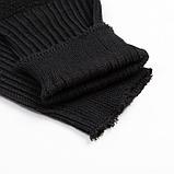 Носки мужские тёплые, цвет чёрный, размер 27, фото 3