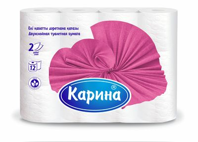 Туалетная бумага «Карина» 12 рул., фото 2