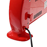 Обогреватель ENGY QH-1500S, кварцевый инфракрасный, 3 уровня нагрева, 1500 Вт, красный, фото 4