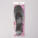Стельки для обуви «Мягкий след», утеплённые, универсальные, 36-46 р-р, пара, цвет чёрный, фото 5