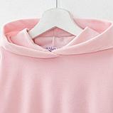 Комплект для девочки (худи, брюки) MINAKU: Casual Collection KIDS цвет св-розовый, рост 110, фото 6