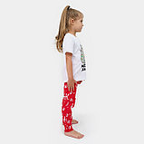 Пижама новогодняя детская KAFTAN "MEOWY XMAS", размер 28 (86-92 см), фото 3