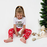 Пижама новогодняя детская KAFTAN "MEOWY XMAS", размер 28 (86-92 см), фото 7