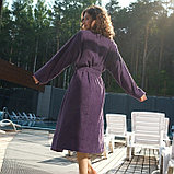Халат махровый LoveLife "Royal" цвет светло-фиолетовый размер 42-44 (S) 100% хлопок, 330 гр/м2, фото 8