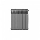 Радиатор биметаллический Royal Thermo BiLiner new/Silver Satin, 500 x 80 мм, 6 секций, хром, фото 2