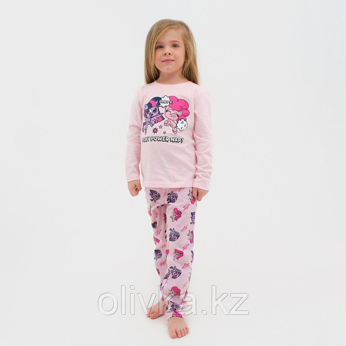 Пижама детская для девочки My Little Pony, рост 86-92 - фото 1 - id-p105783717