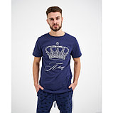 Пижама мужская (футболка и брюки) KAFTAN "Crown" р.56, фото 3