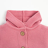 Джемпер вязаный Крошка Я "Trendy" рост 74-80 см, цвет розовый, фото 5