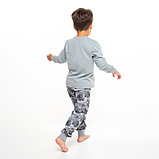 Пижама для мальчика, цвет серый, рост 122 см, фото 6