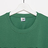 Комплект (футболка/брюки) мужской, цвет зеленый/клетка, размер 46, фото 7