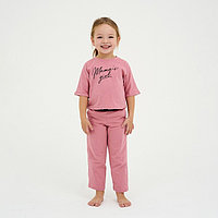 Пижама детская для девочки KAFTAN "Pink" рост 122-128 (34)