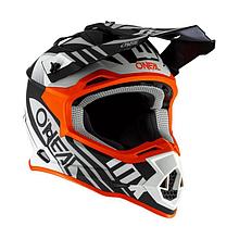 Шлем кроссовый O’NEAL 2Series SPYDE 2.0 цвет черный/белый, размер S