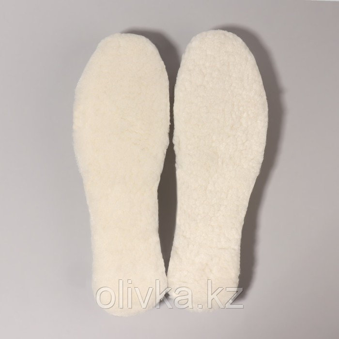 Стельки для обуви, утеплённые, войлочные, шерстяные, двухслойные, 36-45р-р, пара - фото 2 - id-p105782966