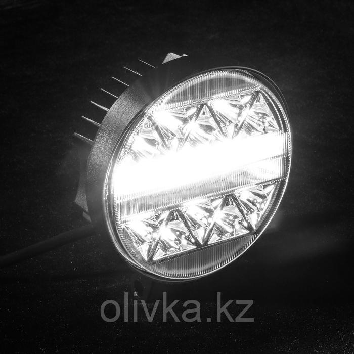 Противотуманная фара 34 LED, IP67, 102 Вт, 12 В, направленный свет - фото 2 - id-p105779941