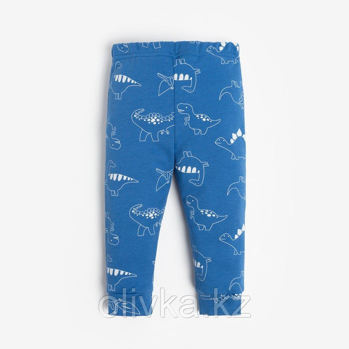 Комплект: джемпер и брюки Крошка Я "Dino", рост 74-80 см, цвет синий - фото 8 - id-p105784603