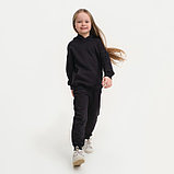 Костюм детский (худи, брюки) KAFTAN "Basic line", размер 36 (134-140), цвет чёрный, фото 7