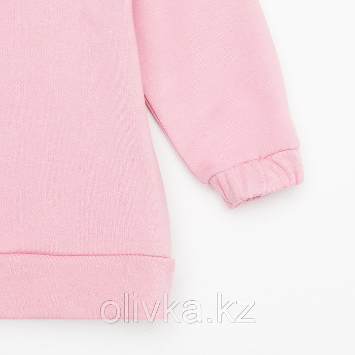 Костюм для девочки (свитшот, брюки) KAFTAN "Basic line", размер 28 (86-92), цвет розовый - фото 10 - id-p105783812