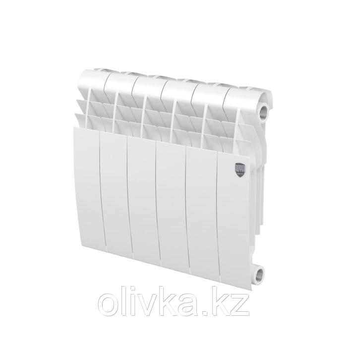 Радиатор биметаллический Royal Thermo BiLiner 350 /Bianco Traffico, 350x83 мм, 6 секций - фото 1 - id-p105782230