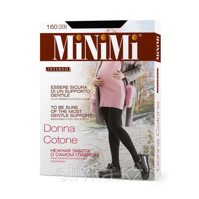 Колготки женские MiNiMi Donna Cotone, 160 den, размер 2, цвет nero - фото 2 - id-p105781499