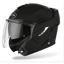 Шлем модуляр REV 19, матовый, чёрный, L