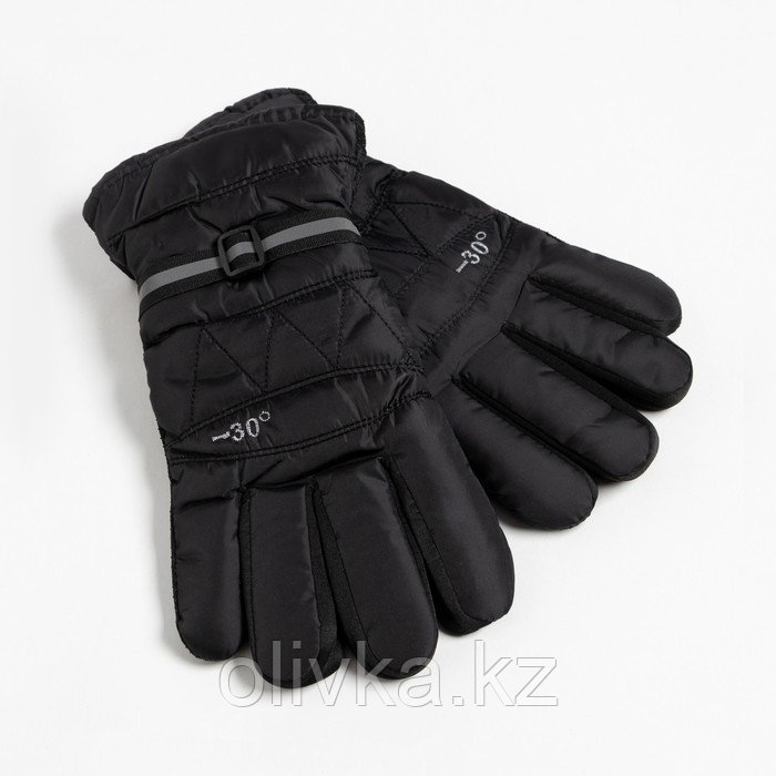 Перчатки мужские непромокаемые, цвет чёрный, размер 12 (25-30 см) - фото 1 - id-p105785442