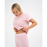 Пижама женская (футболка и брюки) KAFTAN "Basic" размер 40-42, цвет розовый, фото 2