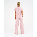Пижама женская (футболка и брюки) KAFTAN "Basic" размер 40-42, цвет розовый, фото 5