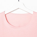 Пижама женская (футболка и брюки) KAFTAN "Basic" размер 40-42, цвет розовый, фото 7