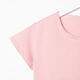 Пижама женская (футболка и брюки) KAFTAN "Basic" размер 40-42, цвет розовый, фото 8