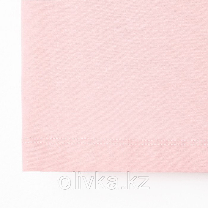 Пижама женская (футболка и брюки) KAFTAN "Basic" размер 40-42, цвет розовый - фото 9 - id-p105783021