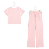 Пижама женская (футболка и брюки) KAFTAN "Basic" размер 40-42, цвет розовый, фото 10