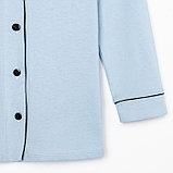 Пижама женская (рубашка и брюки) KAFTAN Love размер 40-42, цвет голубой, фото 9