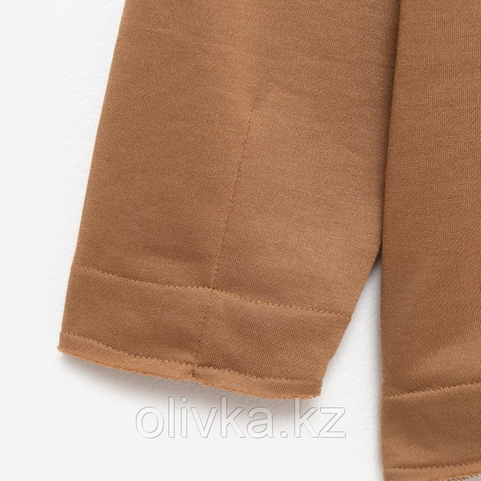 Костюм детский (свитшот, брюки) MINAKU цвет коричневый, рост 146 - фото 9 - id-p105784688