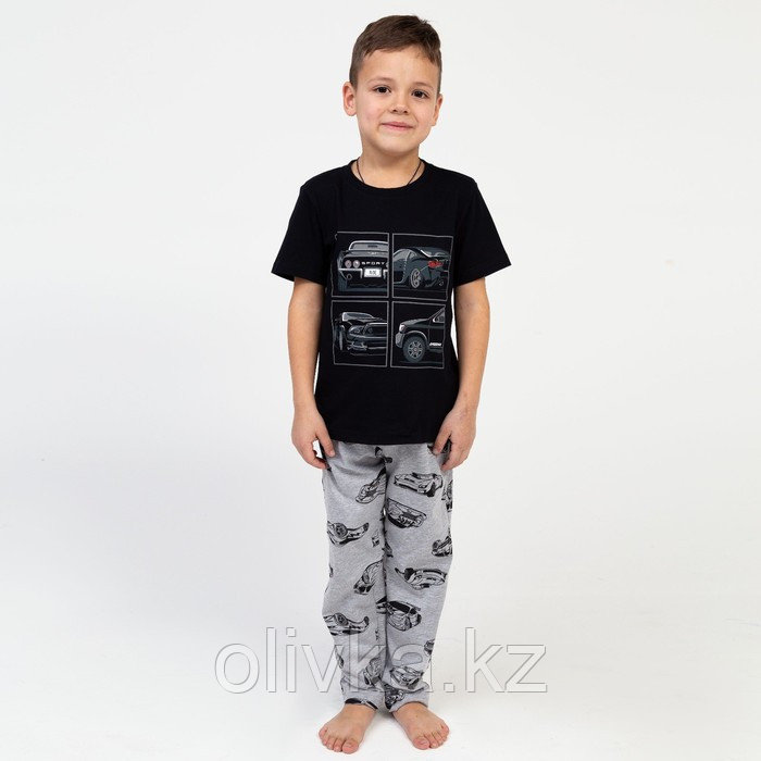 Пижама детская для мальчика KAFTAN "Cars" рост 98-104 (30) - фото 1 - id-p105783114