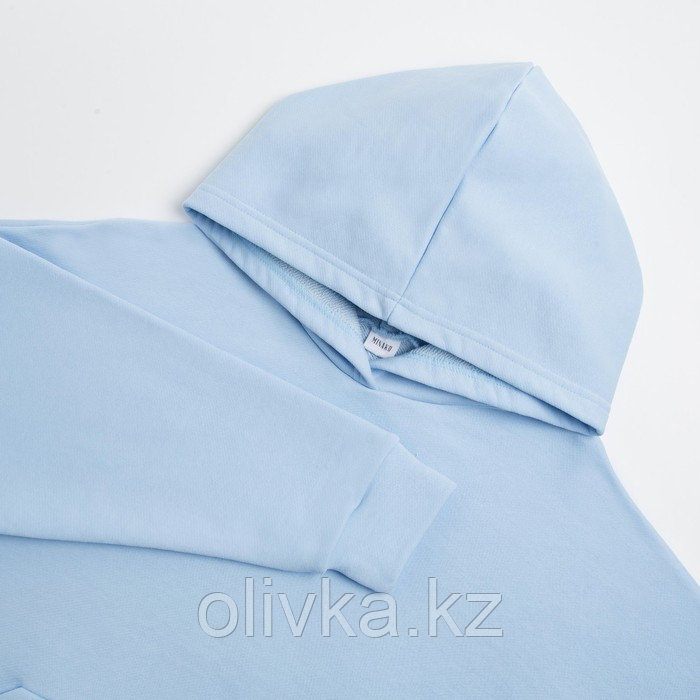 Худи женское MINAKU: Casual Collection цвет голубой размер 42-44 - фото 9 - id-p105783185
