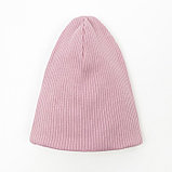 Шапочка для девочки Крошка, Я BASIC LINE, размер 44, цвет розовый, фото 3