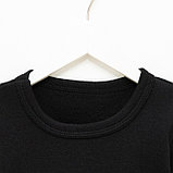 Термобельё детское (лонгслив, брюки), цвет чёрный, рост 146 см, фото 2
