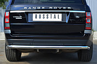 Защита заднего бампера d63 (секции) Land Rover Vogue 2012-17