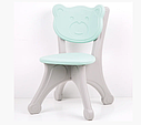 Пластиковый детский столик + 4 стула, фото 3