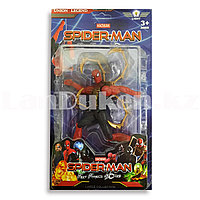 Детская фигурка Человека паука Spider man с золотыми щупальцами и с светоэффектом 17 см