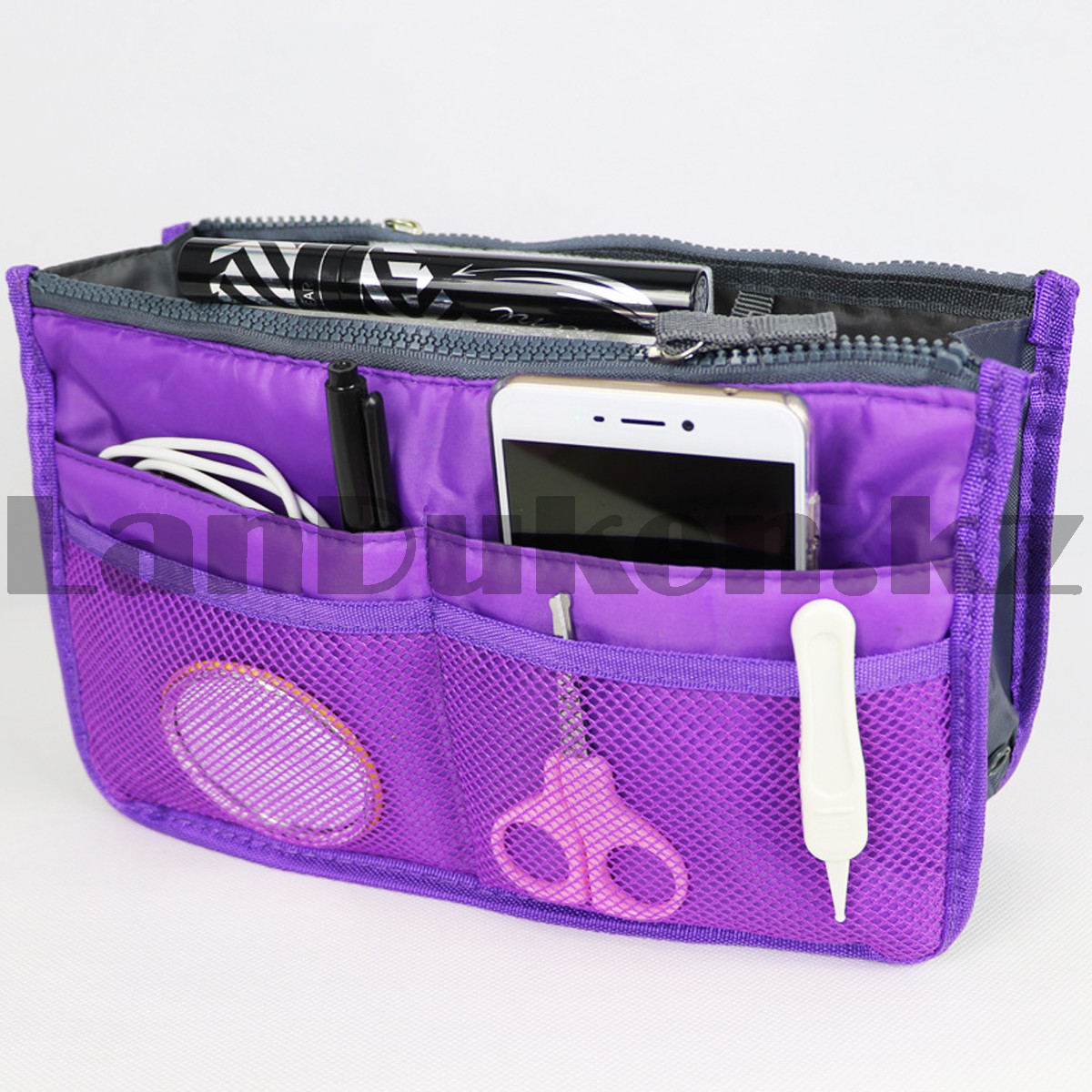 Органайзер для сумки фиолетовый, фото 1
