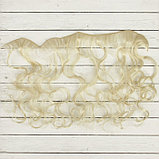 Волосы - тресс для кукол «Кудри» длина волос: 40 см, ширина:50 см, №88, фото 3