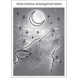 Лунная роспись по номерам без подрамника «Волк, 30 х 40 см, фото 6
