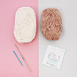 Амигуруми: Мягкая игрушка «Львёнок Чарли», набор для вязания, 10 × 4 × 14 см, фото 4