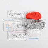 Набор для вязания. Амигуруми: мягкая игрушка «Волчонок Дориан», 21 см, фото 3