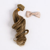 Волосы - тресс для кукол «Амбре волны», длина волос: 25 см, ширина: 150 см