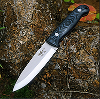 Нож туристический для бушкрафта BROTHER F005 (сталь D2, микарта)