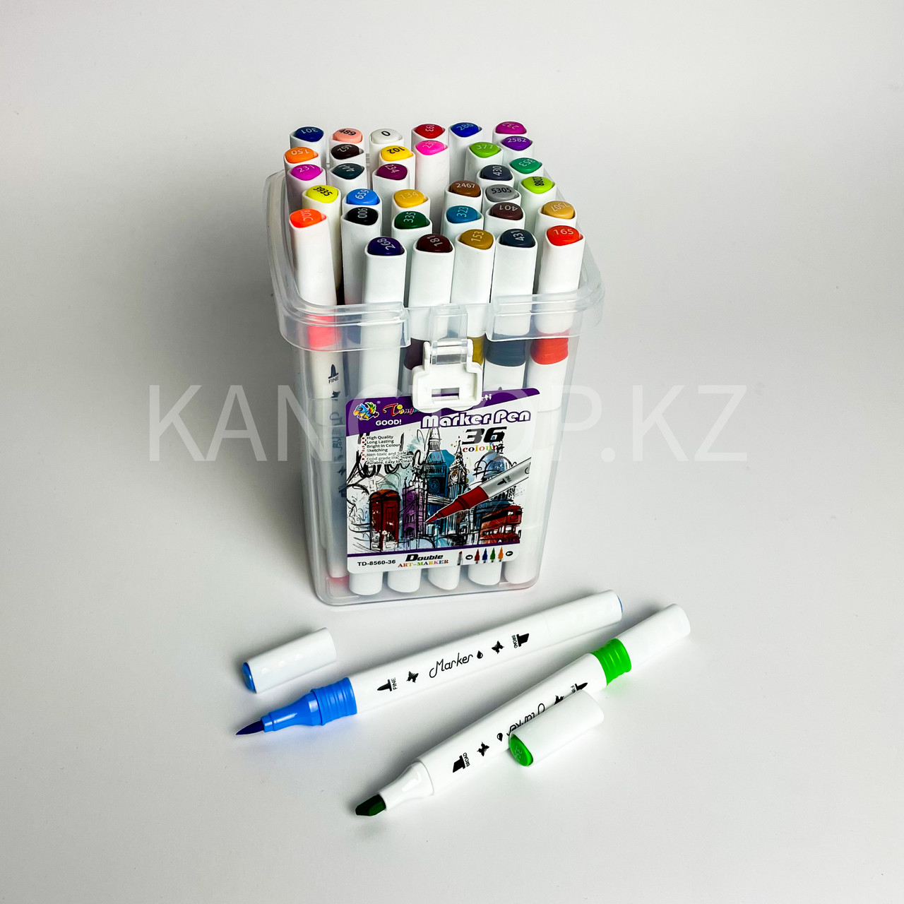 Touch маркер двухсторонний 36 цветов - фото 1 - id-p105791060