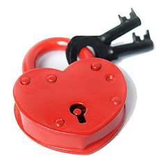 Навесные замки сердце
