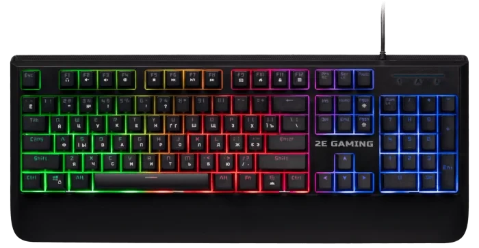 Клавиатура игровая 2E GAMING KG325 LED USB Black Ukr 2E-KG325UB - фото 1 - id-p105300707